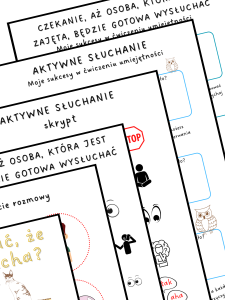 umiejętność - aktywne słuchanie
